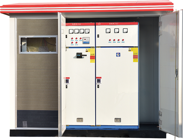 YB-12/0.4戶外預(yù)裝式變電站（雕花板歐式）